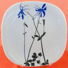 Langenthal Floral Portraits Columbine Salad Plate