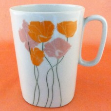 Langenthal Floral Portraits Iceland Poppy Mug 3.5 in tall