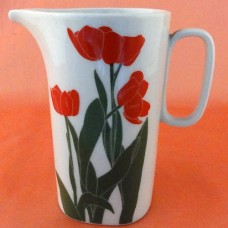 Langenthal Floral Portraits Tulips Creamer 4.5 in tall