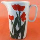 Langenthal Floral Portraits Tulips Creamer 4.5 in tall