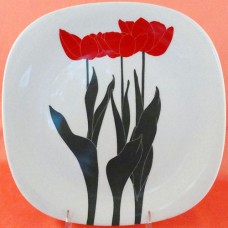 Langenthal Floral Portraits Tulips Dinner Plate