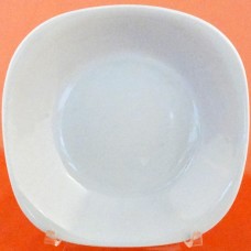 Langenthal Transition White Fruit Saucer 5.5 inches square
