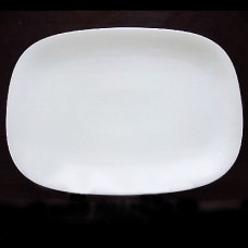 Langenthal Transition White Platter 15 inches long