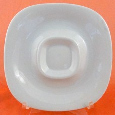 Langenthal Transition White Saucer 6 inches square