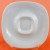 Langenthal Transition White Saucer 6 inches square