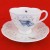 Lenox BUTTERFLY MEADOW Orange Sulphur Cup & Saucer 2.5"