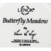 BUTTERFLY MEADOW by Lenox Tea Cup & Saucer NEW NOT USED