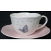 BUTTERFLY MEADOW by Lenox Tea Cup & Saucer NEW NOT USED