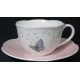 BUTTERFLY MEADOW by Lenox Tea Cup & Saucer NEW NOT USED