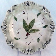 Lenox Colore Verde Bay Leaf Accent Plate 9 inch