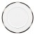 Lenox Hancock Platinum Bread and Butter 8.25 diameter