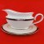 Lenox Hancock Platinum Gravy Boat and Stand 9 inches long