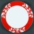 Lenox Holly Silhouette Dinner Plate 11 inches diameter
