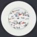 Lenox Sleighride Salad Plate 8.25 inches diameter