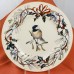 Lenox Winter Greetings Chickadee Accent Plate 9.25" 