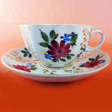 Lomonosov Golden Grass Cup & Saucer
