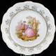 Love Story Salad Plate by Gloria made in Germany 7.8"