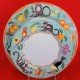 Lynn Chase Monkey Business Salad Plate 8.25" diameter