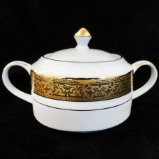 MAGNIFICENCE GOLD by Muirfield Covered Sugar Bowl MAGNIFICENCE GOLD by Muirfield Covered Sugar Bowl