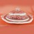 Masons Pink Vista Covered Vegetable 12.5 inches long