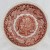 Masons Pink Vista Luncheon Plate 9" diameter