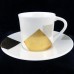 Mikasa 24 Karat Gold AD Cup & Saucer 2.2" tall
