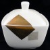 Mikasa 24 Karat Gold Covered Sugar Bowl 4" tall