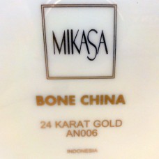 Mikasa 24 Karat Gold Tea Saucer