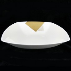 Mikasa 24 Karat Gold Soup Bowl 7" square