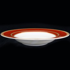 Mikasa Ambassador Red Rim Soup 8.5"