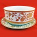 Mikasa English Manor Gravy Boat & Stand 5.5" diameter