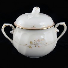 Mikasa Monticello Covered Sugar Bowl 4" tall