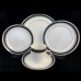 Mikasa Noir Dinner Plate 10.5" diameter A4102