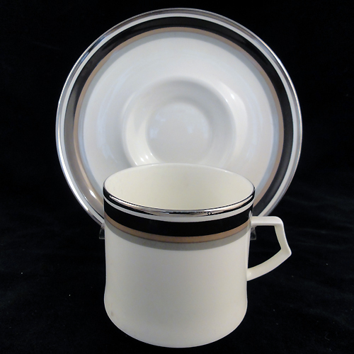 Mikasa Noir Fruit Saucer Bowl 5" diameter A4102