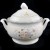 Mikasa Renaissance Antique Rose Covered Sugar 5" tall