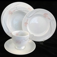 Mikasa Serenade Pink LD810 5 Piece Place Setting