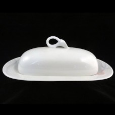 Mikasa Serenade Pink LD810 Covered Butter Dish 3.5" tall