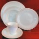 Mikasa Silk Moire 5 Piece Set with Rim Soup