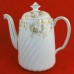 Minton Ancestral Gold Coffee Pot 8.5 inches tall