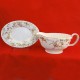 Minton Ancestral Gold Gravy Boat and Stand