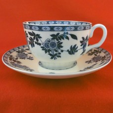 Minton Blue Delft Cup and Saucer