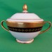 Minton Imperial Gold Cobalt Covered Sugar Bowl