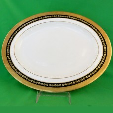 Minton Imperial Gold Cobalt Platter 13.5 inch