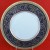 Minton Porcelain Ball Cobalt Dinner Plate 10.75"