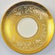 Minton Porcelain Ball Gold H5161 Saucer 5.75"