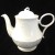 MONARCH WHITE by Royal Grafton Tea Pot 7.25" tall