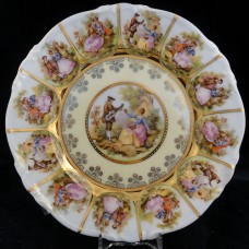 NC Western Germany Salad Plate 7.75" diameter
