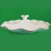 Noritake 3 Section Serving Dish Platinum trim 10.5" wide