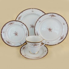 Noritake Bordeaux 5 Piece Place Setting #3191