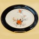 Noritake Carmine Platter 11.5" long #3092